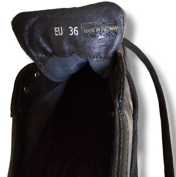 STONEFLY Women's Brown Patent Leather/Suede  Sneaker Wedged Shoes - Picture 15 of 16